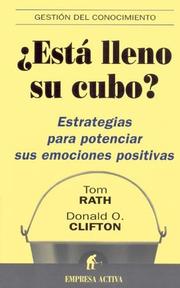 Front cover of Esta Lleno Su Cubo?/ How Full Is Your Bucket? by Tom Rath