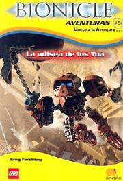 Front cover of La Odisea De Los Toa / Voyage of Fear (Bionicle Aventuras) (Bionicle Aventuras) by Greg Farshtey