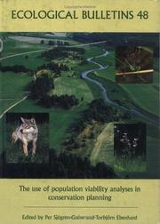 Front cover of The use of population viability analyses in conservation planning by Torbjörn Ebenhard