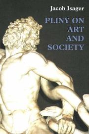 Front cover of Pliny on art and society by Jacob Isager
