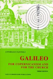 Cover of Galileo by Annibale Fantoli