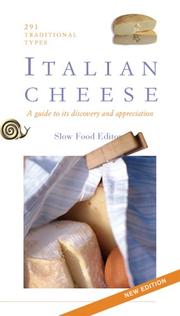 Cover of Italian Cheese by Unknown