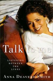 Cover of Talk to me by Anna Deavere Smith