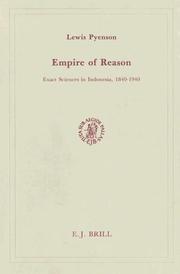 Cover of Empire of reason by Lewis Pyenson