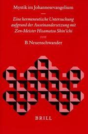 Front cover of Mystik im Johannesevangelium by Bernhard Neuenschwander