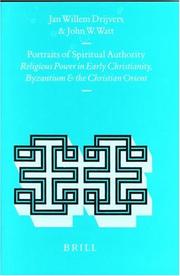 Cover of Portraits of spiritual authority by Jan Willem Drijvers