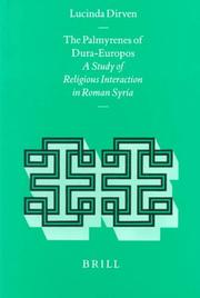 Front cover of The Palmyrenes of Dura-Europos by Lucinda Dirven