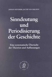 Cover of Sinndeutung und Periodisierung der Geschichte by Johan Hendrik Jacob van der Pot