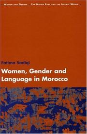 Cover of Women, Gender and Language in Morocco (Women and Gender: The Middle East and the Islamic World, 1) (Women and Gender, 1) by Fatima Sadiqi