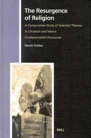Front cover of The Resurgence of Religion by David Zeidan