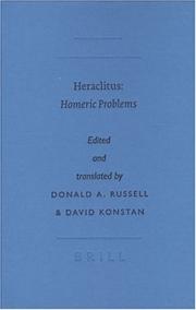 Front cover of Heraclitus by Heraclitus of Ephesus