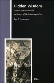 Cover of Hidden wisdom by Gedaliahu A. G. Stroumsa