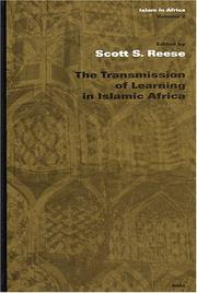 Cover of The Transmission of Learning in Islamic Africa (Islam in Africa, V. 2) by Scott Steven Reese