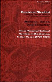 Front cover of Makran, Oman, and Zanzibar by Beatrice Nicolini