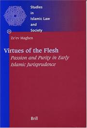 Front cover of Virtues Of The Flesh by Zeev Maghen
