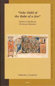 Front cover of Take hold of the robe of a Jew by Deborah L. Goodwin