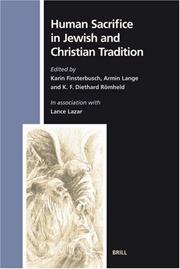Front cover of Human sacrifice in Jewish and Christian tradition by Karin Finsterbusch