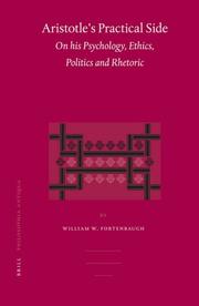 Cover of Aristotle's practical side by William W. Fortenbaugh