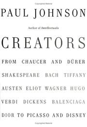 Cover of Creators by Paul Bede Johnson