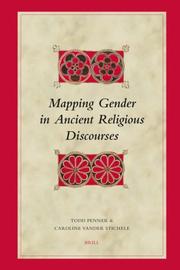 Cover of Mapping gender in ancient religious discourses by Todd C. Penner