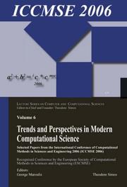 Front cover of Trends and perspectives in modern computational science by ICCMSE 2006 (2006 Chania, Greece)
