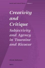 Cover of Creativity and Critique by Glenda Ballantyne