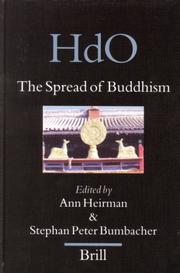 Cover of The spread of Buddhism by Ann Heirman