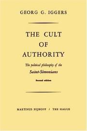 Front cover of The Cult of Authority by G. Iggers