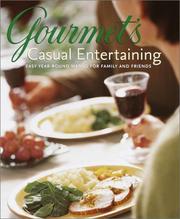 Cover of Gourmet's Casual Entertaining by Gourmet Magazine Editors