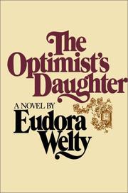 Cover of The optimist's daughter by Eudora Welty