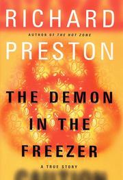 Front cover of The demon in the freezer by Richard Preston