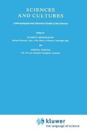 Front cover of Sciences and cultures by Yehuda Elkana