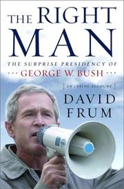 Cover of The right man by David Frum