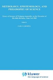 Cover of Methodology, epistemology, and philosophy of science by Wolfgang Stegmüller