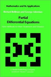Cover of Partial differential equations by Richard Ernest Bellman