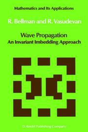 Front cover of Wave propagation by Richard Ernest Bellman