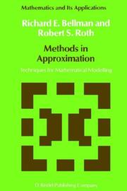 Cover of Methods in approximation by Richard Ernest Bellman
