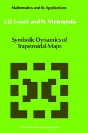 Front cover of Symbolic dynamics of trapezoidal maps by James D. Louck