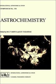 Front cover of Astrochemistry by International Astronomical Union. Symposium