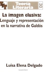 Front cover of La imagen elusiva by Luisa Elena DELGADO