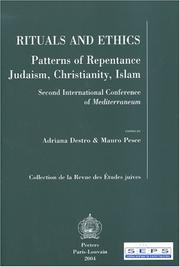 Cover of Rituals and ethics by Adriana Destro