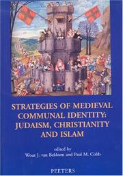Front cover of Strategies of medieval communal identity by Wout J. van Bekkum