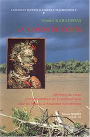 Cover of La raison du corps by Dimitri Karadimas