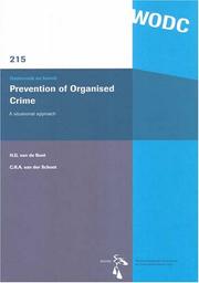 Front cover of Prevention of organised crime : a situational approach by Henk Van de Bunt