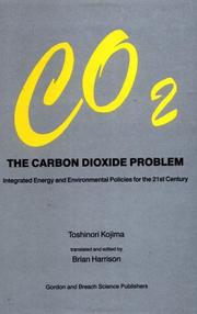 Front cover of The Carbon Dioxide Problem by Toshinori Kojima