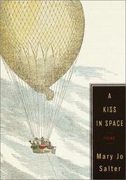 Front cover of A kiss in space by Mary Jo Salter