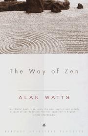 Front cover of The Way of Zen by Alan Watts