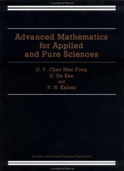 Front cover of Advanced mathematics for applied and pure sciences by Wen-fang Chʻen