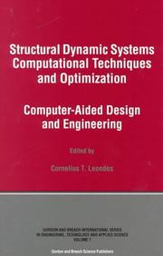 Cover of Structural dynamic systems computational techniques and optimization by Cornelius T. Leondes