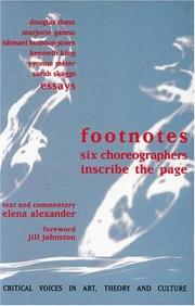 Cover of Footnotes by Elena Alexander
